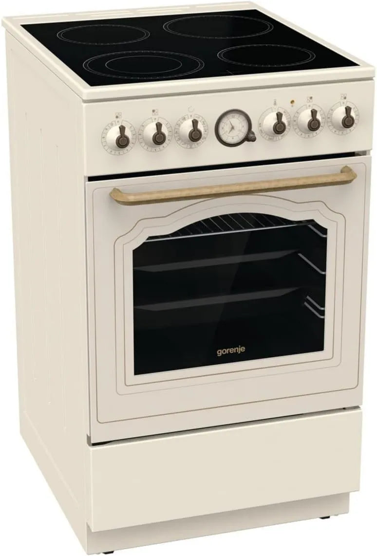 Gorenje frytkownica beztłuszczowa, 5B70CLI płyta grzewcza, 50 cm, 70 l, pizza, Classico GECS 5B70CLI Kuchenka elektryczna z ceramicznym szklanym płytem