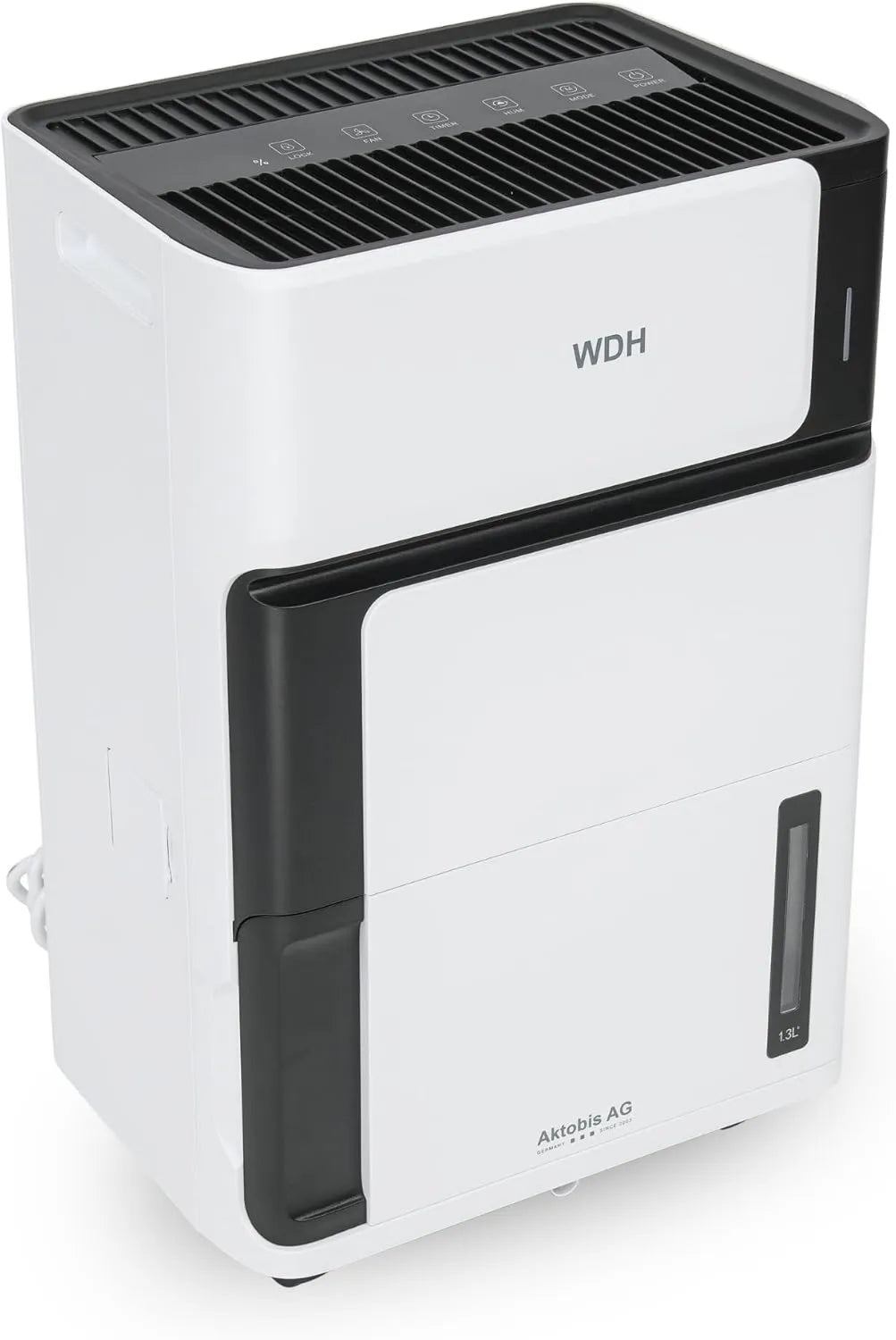 WDH osuszacz powietrza, Suszarka, Aktobis WHD- 106LE, cicha, biała, do 8 l / d i 15 m² -106LE