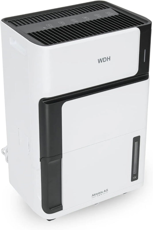 WDH osuszacz powietrza, Suszarka, Aktobis WHD- 106LE, cicha, biała, do 8 l / d i 15 m² -106LE