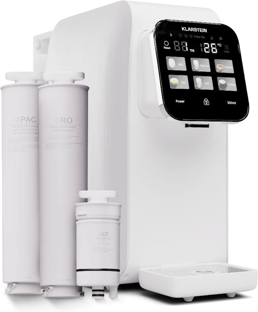 KLARSTEIN, Potable, Filtr, 3 l, Dom, Osmoseur Woda Potable Aqualine 3 l