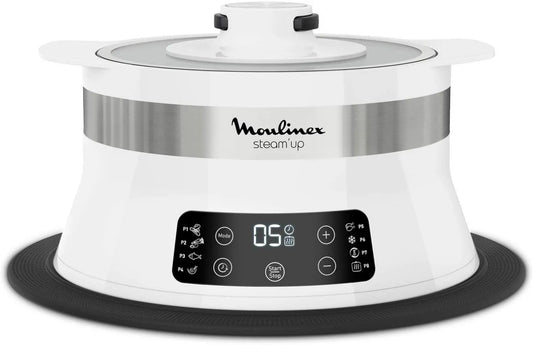 Moulinex, VJ504010 Kuchenka, 8 programów, para wodna, biały