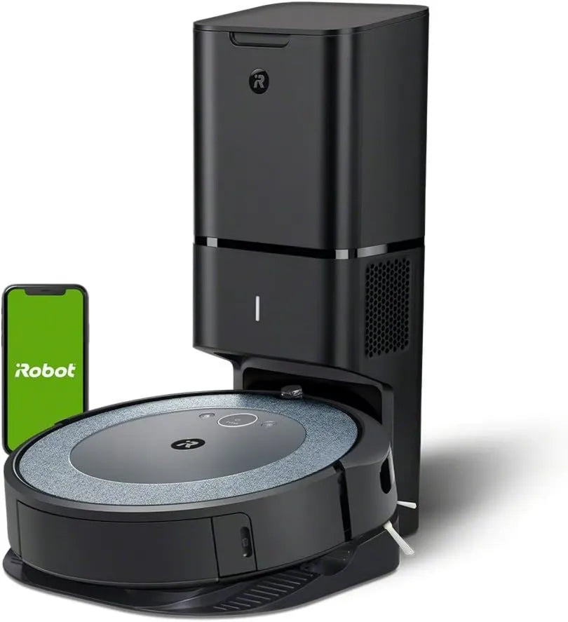iRobot robot sprzątający, Odkurzacz, i3552, Wi-Fi, 2 wielopowierzchniowe wytwornice gumy, Roomba i3 +