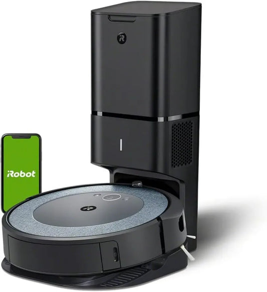 iRobot robot sprzątający, Odkurzacz, i3552, Wi-Fi, 2 wielopowierzchniowe wytwornice gumy, Roomba i3 +