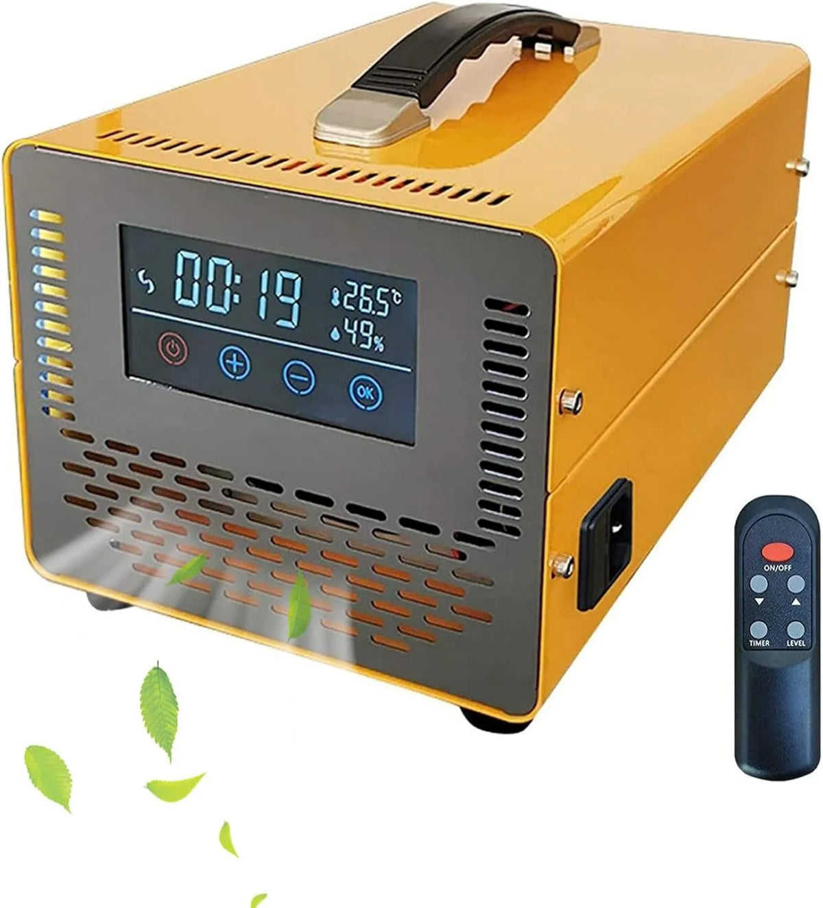 RDJSHOP oczyszczacz powietrza, Yellow- 40000mg / h Sterylizator, Generator, Sterylizujący aparaturę elektryczną, dotykowy, Industrial, for Factory, Yellow-40000mg/h