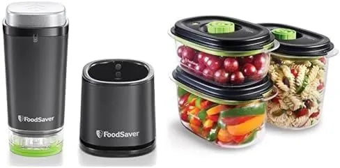 FoodSaver pakowarka próżniowa, VS1199X ze stacją, 1, 18 l, 700 ml, 8 l, bezprzewodowy, Food