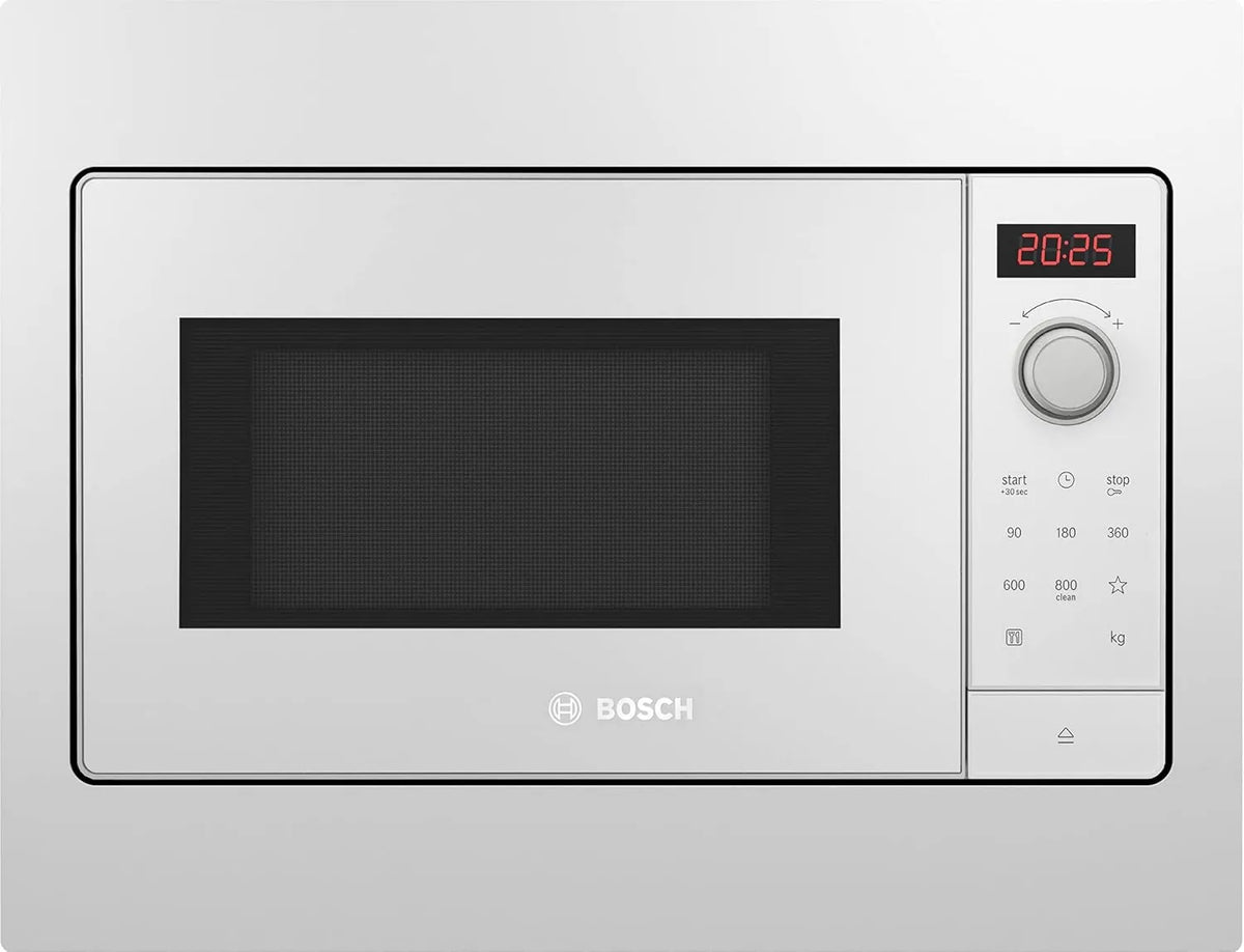 Bosch, BFL523MW3 Kuchenka mikrofalowa, 20 l, 800 W, mikrofalówka, biała, BFL523MW3 Zintegrowana, umiejscowienie