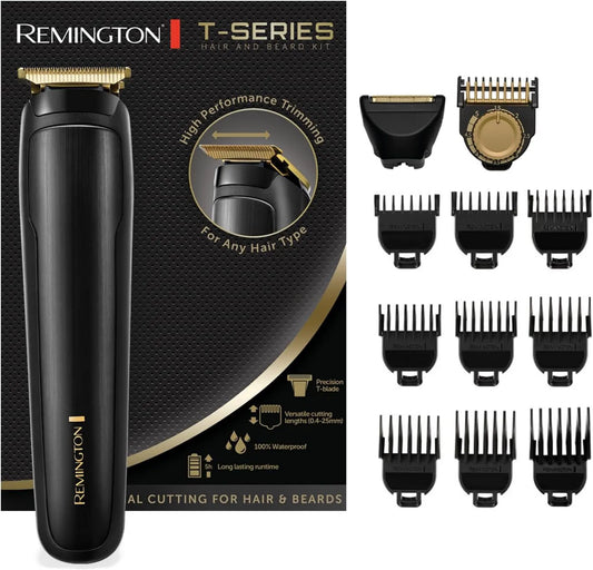 Remington, MB7050 9 Saboty regulowane 1, 5- 25 mm, Barbe i Zamiatacz włosów, Autonomia 5H, Styliza Tond Rase, Seria T 5-25 mm