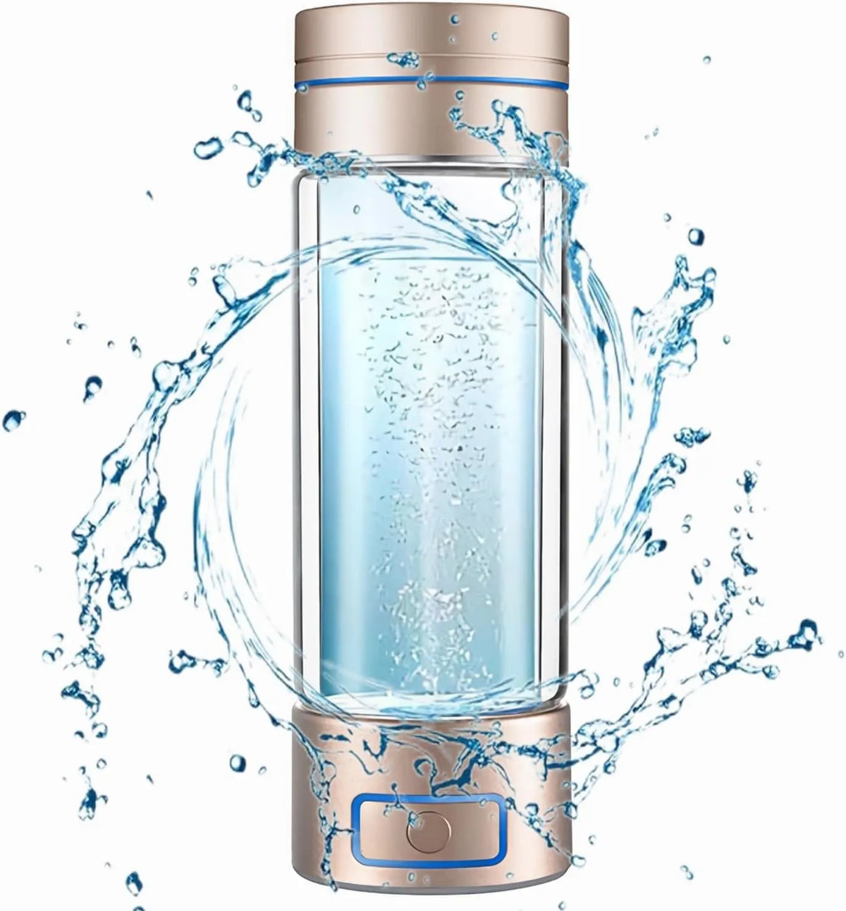 ZHJSHOU, Butelka 9000PPB, przenośna, 260 ML, do domu i podróży