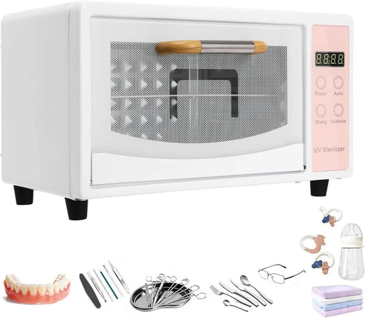 Pounjsd, Sterylizator, Szafa, Elektryczne urządzenia do sterylizacji, Szafa do czyszczenia i dezynfekcji UV, 48 l, Dekoracja salonu, kosmetyki