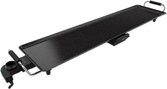 Cecotec, 2400 W, 22 cm, regulacja ustawień, funkcja grilla, powłoka nieprzywierająca, nieprzywierającym i regulowanym termostatem