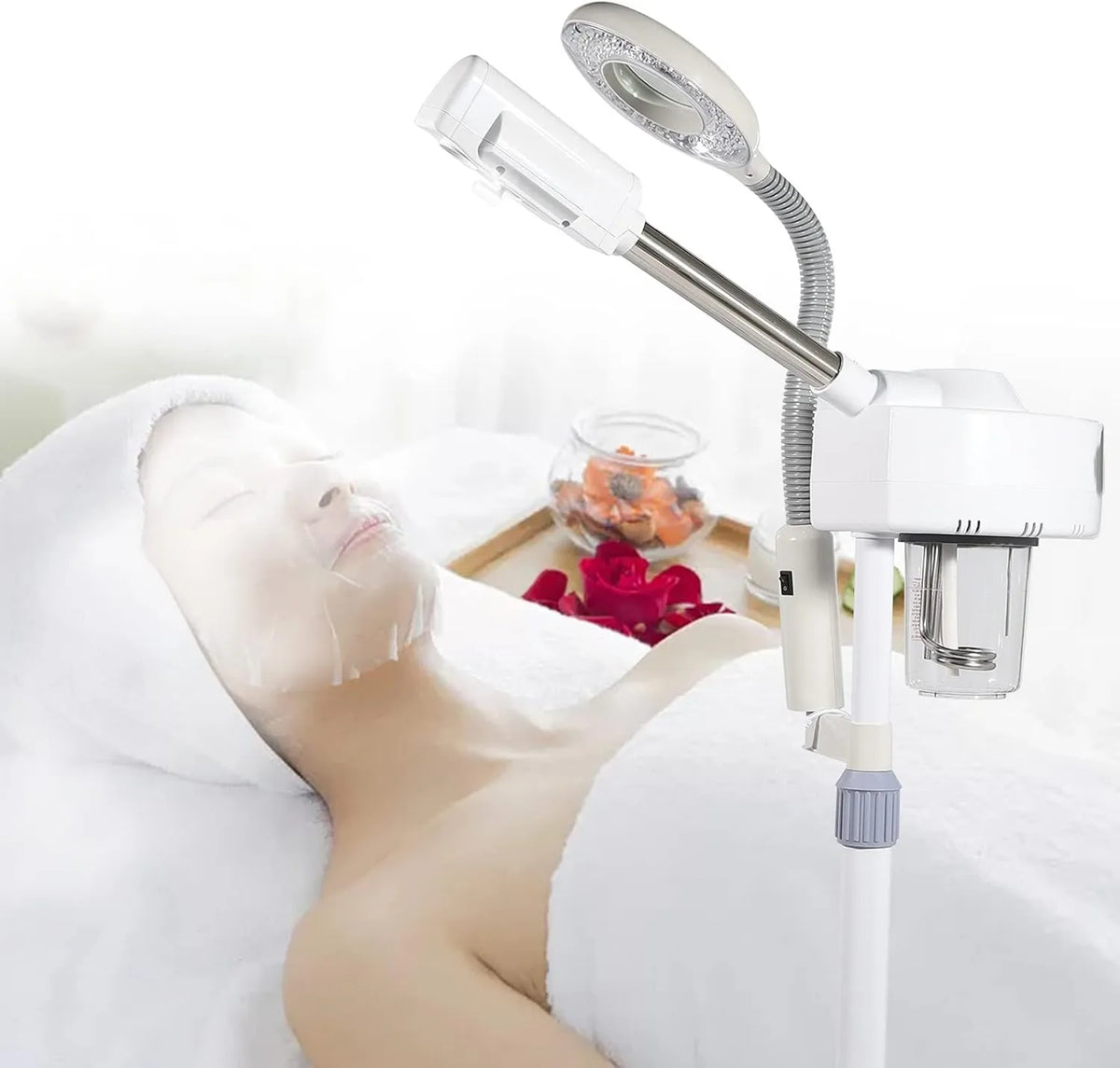 RibasuBB, lampa, 750 ml, dekoracja salonu, para, profesjonalny, dekoracja twarzy z lampy powiększającej