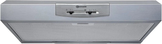 Bauknecht okap kuchenny, IN, 1 kaptur ssący, 60 cm, klasa energetyczna D, ewakuacja i recykling, 3 poziomów, stal nierdzewna, 103, 3 kWh