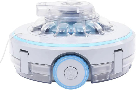 Teenpull, Robot do czyszczenia basenów, Bateria, Szczotka, Filtr, 1.8 l, 27 W, 7.4 V, 50 m, samodzielny, bezprzewodowy, do basenu off- mielonego do 50 m²