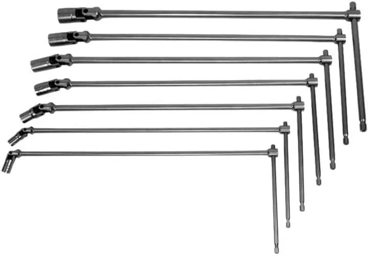 952/D7, 17 mm, 45,49 cm, 7,49 x 3,99 x 45,49 cm, Beta sześciokątny zestaw kluczy nasadowych, akcesoria warsztatowe, 7-częściowy zestaw wkrętaków