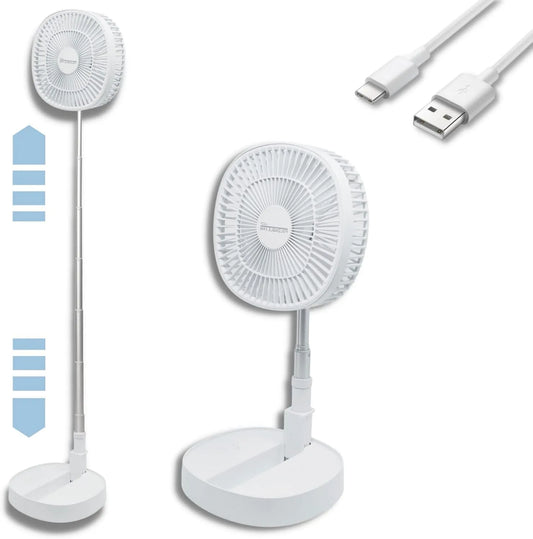 STARLYF, wentylator cyrkulacyjny powietrza, USB, USB podłączony do USB, Wentylator stołowy i podłogowy Wentylator składany