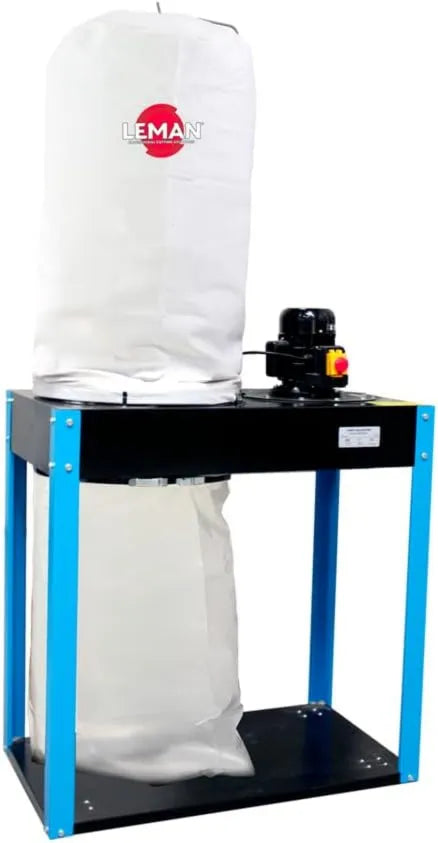 Leman, Odkurzacz W 400, 165 l, 500 W, 400 V, ssanie elektryczne, odkurzacz do proszku drzewnego 165 l