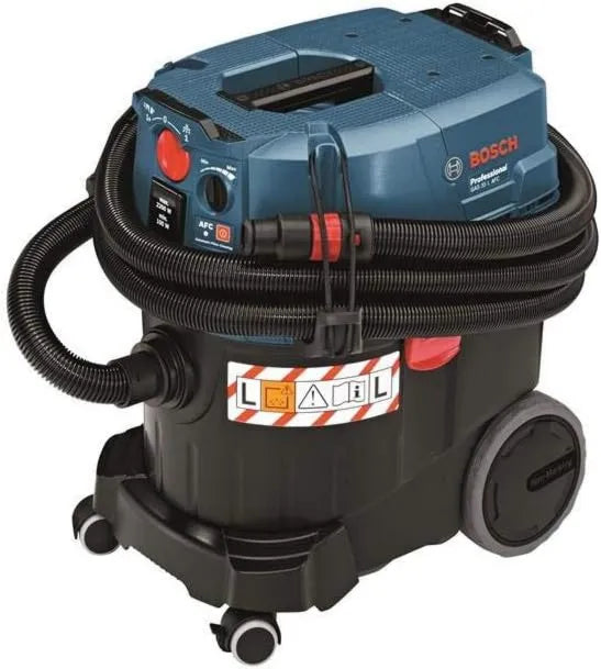 Bosch Professional, Bosch profesjonalny Bosch GAS 35 Odkurzacz, 35 l, 1 płaski filtr z plecioną celulozą, elastyczne 5 m, 3 rury, 0, 35 m