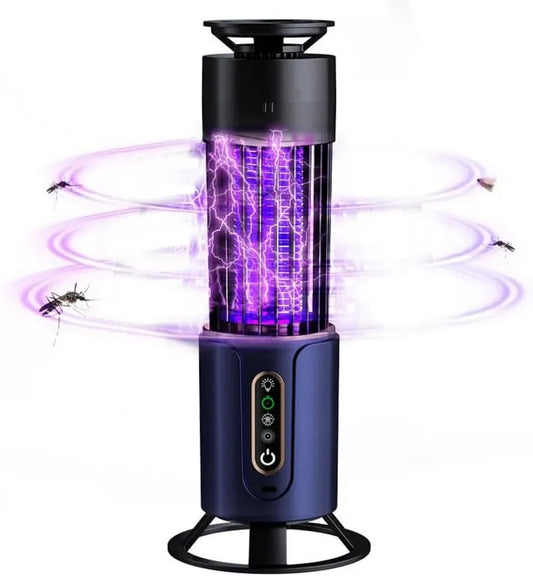 ZWOIVHE, Pułapka, Lampa, USB, Kemping, Niebieski, BugyTrapox Music Trap USB Anti- Museum Lampa Recharowalne