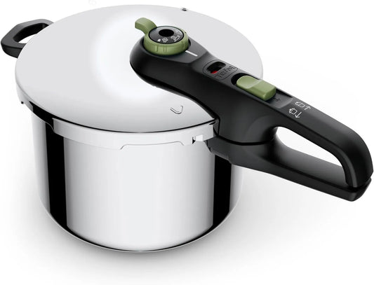 Tefal multicooker, Szybkowar Secure Trendy 6L, warzywa i mięso, szybsze posiłki, delikatne wyniki, pokrywka do gotowania pod ciśnieniem