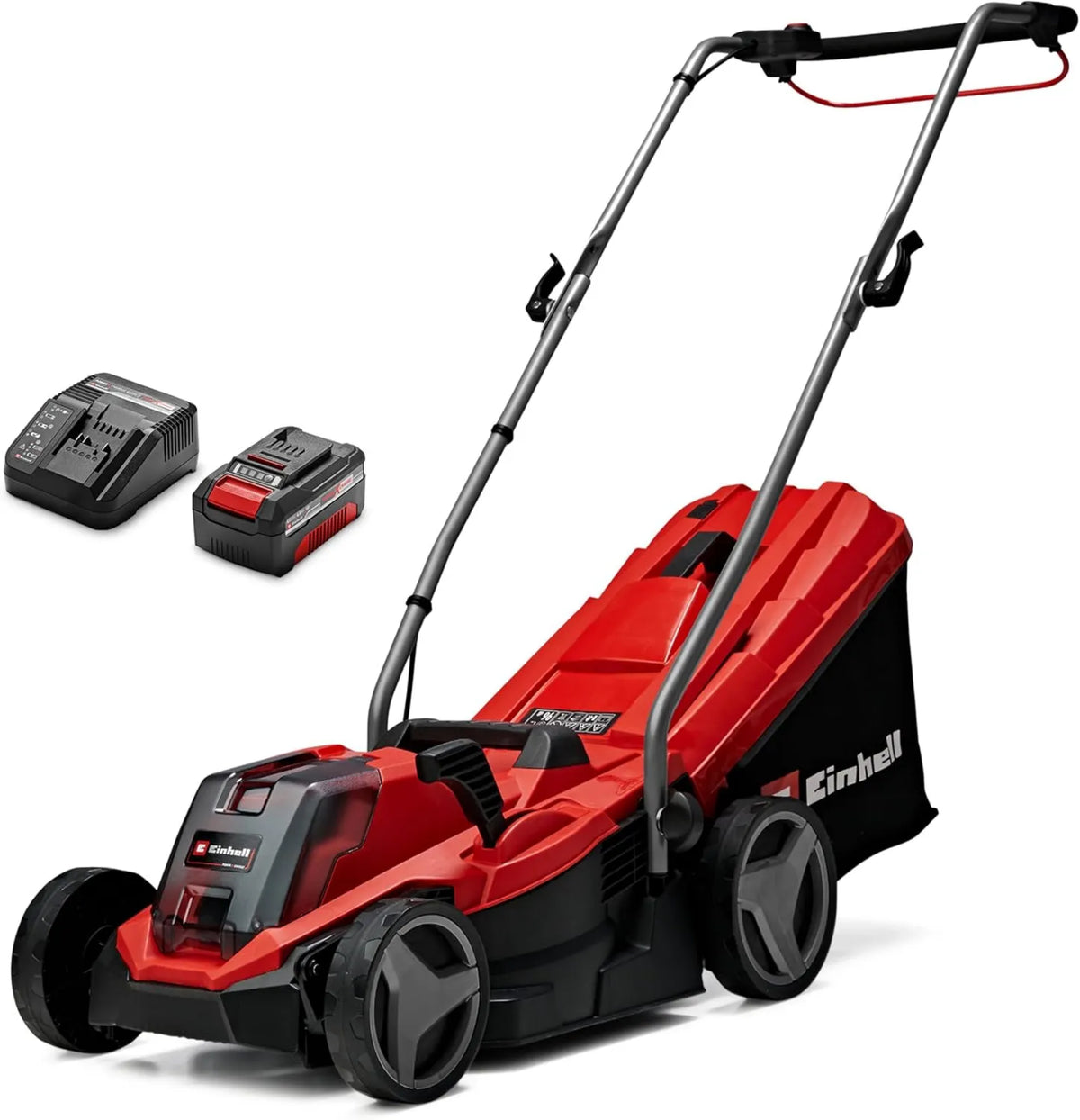 Einhell, CM 18 1x4.0 Ah, Kosiarka do trawy bezprzewodowej G- / 33 Li Kit