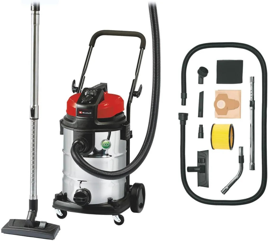 Einhell, VC 2230 Odkurzacz, 30 l, 1150 W, ssanie urządzeń elektrycznych, Odkurzacz Woda i pył 1150 W Te- SA 2342363 30 l