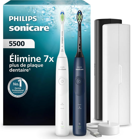 PHILIPS, HX7119 / 01 szczotka, szczoteczka do zębów wielokrotnego ładowania, zegar, płyta IPS, 2 tryby, biały HX7119/01