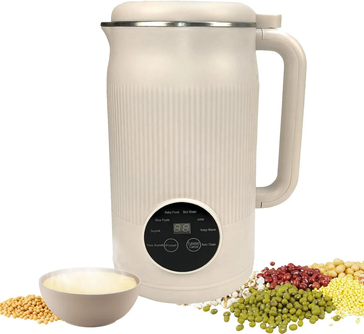 Kamanan, robot kuchenny, Stal nierdzewna, Nut Milk maszyna 8 w 1