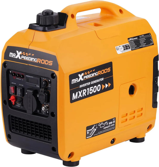 Generator prądu, 1200 W, 1000 W, maXpeedingrods Inwerterowy generator prądu 1200 W, lekki jako awaryjny agregat prądotwórczy do garażu