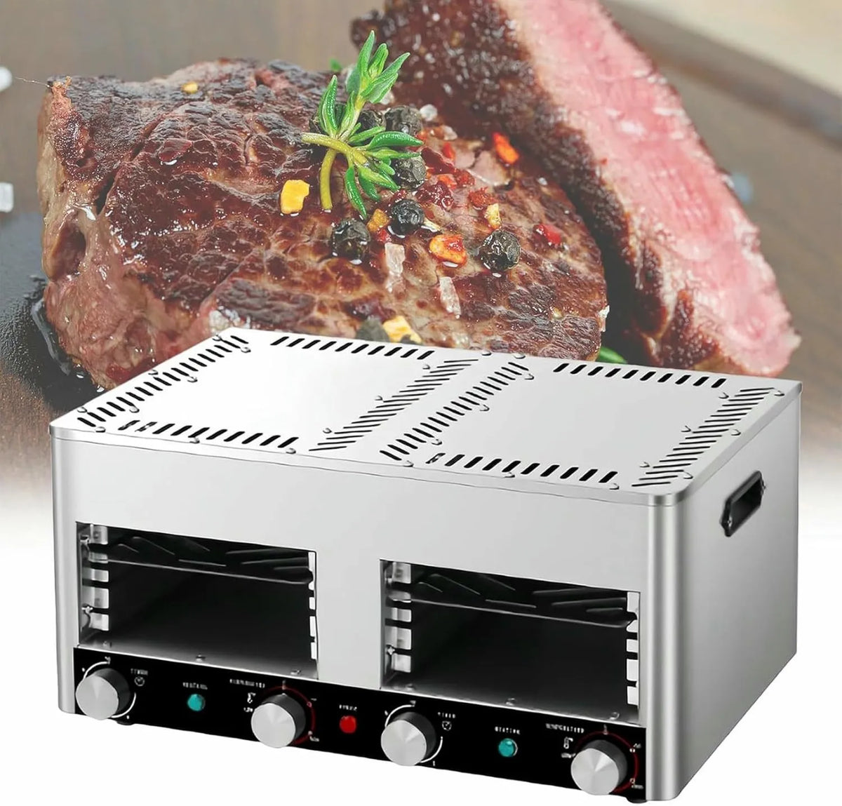 KJZQXYX grill elektryczny, Piec elektryczny, 110 V, przenośny, bez dymu, profesjonalny