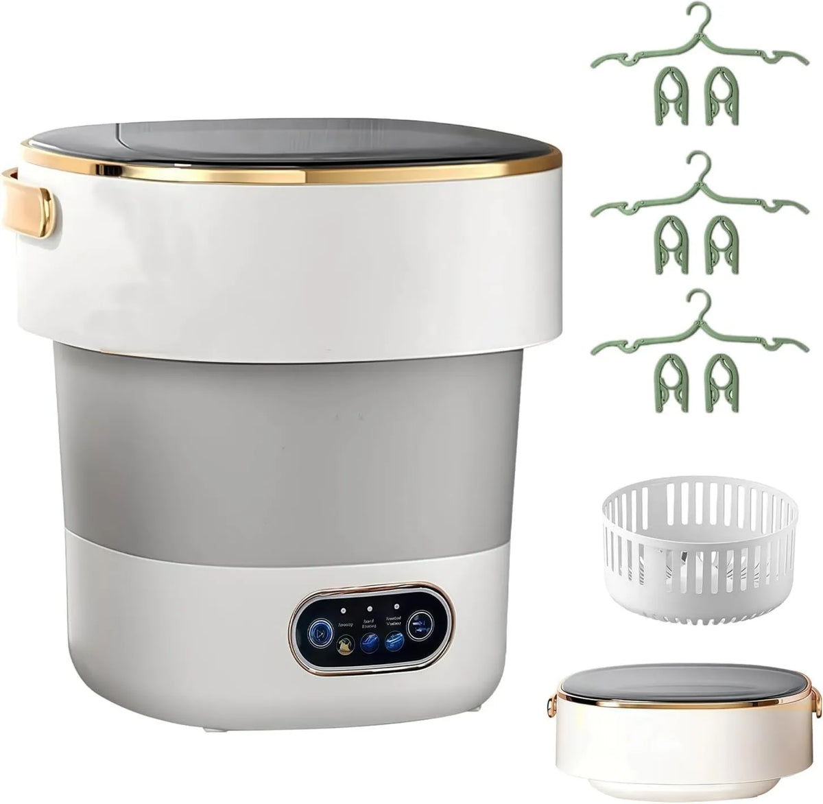 Kensbro pralka, 15 l, 5 kg, kemping, apartamenty, Mini składana 15 l, podróże, małe pralki do domu, akademików i