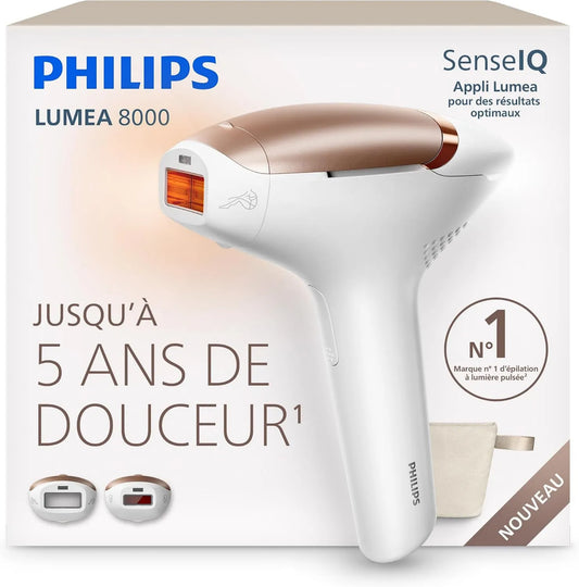 PHILIPS depilator IPL, BRI935.00 Akcesoria do aparatury, Płyty IPS, transportu insuliny i leków, Lumea 8000 Pulsed light epilator BRI935/00