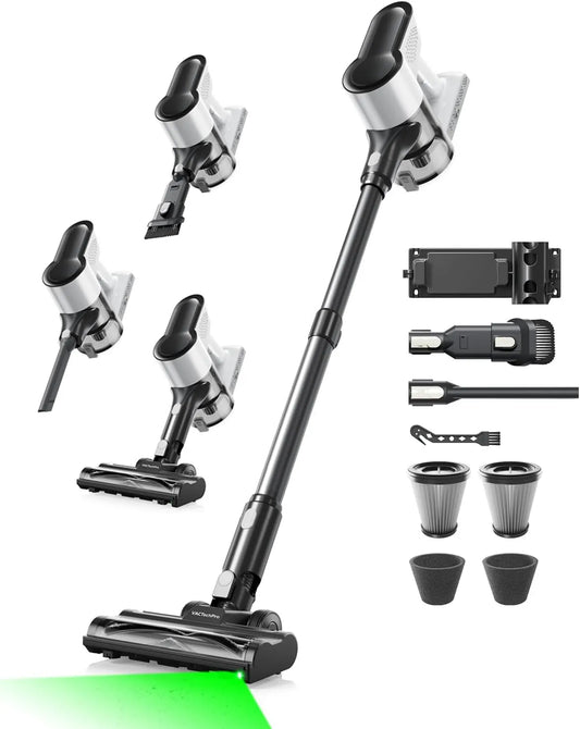 VACTechPro odkurzacz pionowy, Odkurzacz F02 550 W / 50, 550 W, czarny, Min / 50 KPa, Filtracja 8 Warstwy 550 W/50 Min/50