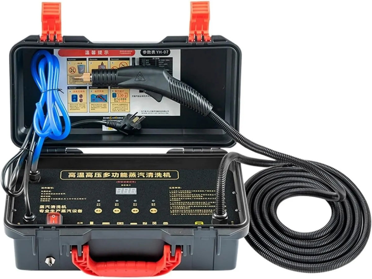 OutFyt myjka parowa, Okap próżniowy, 3500 W, okap kuchenny, para, profesjonalny, Wysokociśnieniowy środek do czyszczenia parowego 3500 W