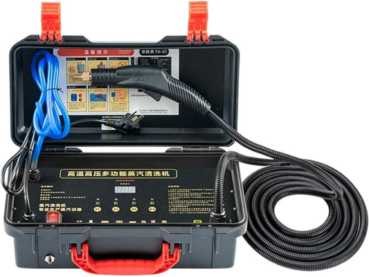 OutFyt myjka parowa, Okap próżniowy, 3500 W, okap kuchenny, para, profesjonalny, Wysokociśnieniowy środek do czyszczenia parowego 3500 W