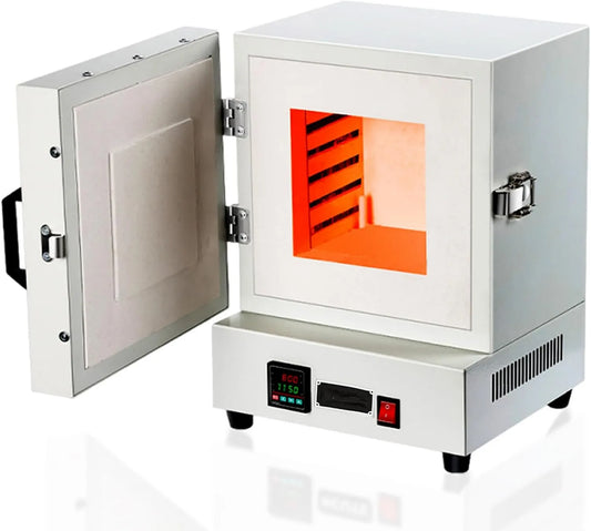 Generic, Piec elektryczny, 2000 W, przemysłowy, żeliwny, piekarnik z zamkniętą rękawicą 1150°C, piekarnik laboratoryjny w wysokiej temperaturze 2000 W