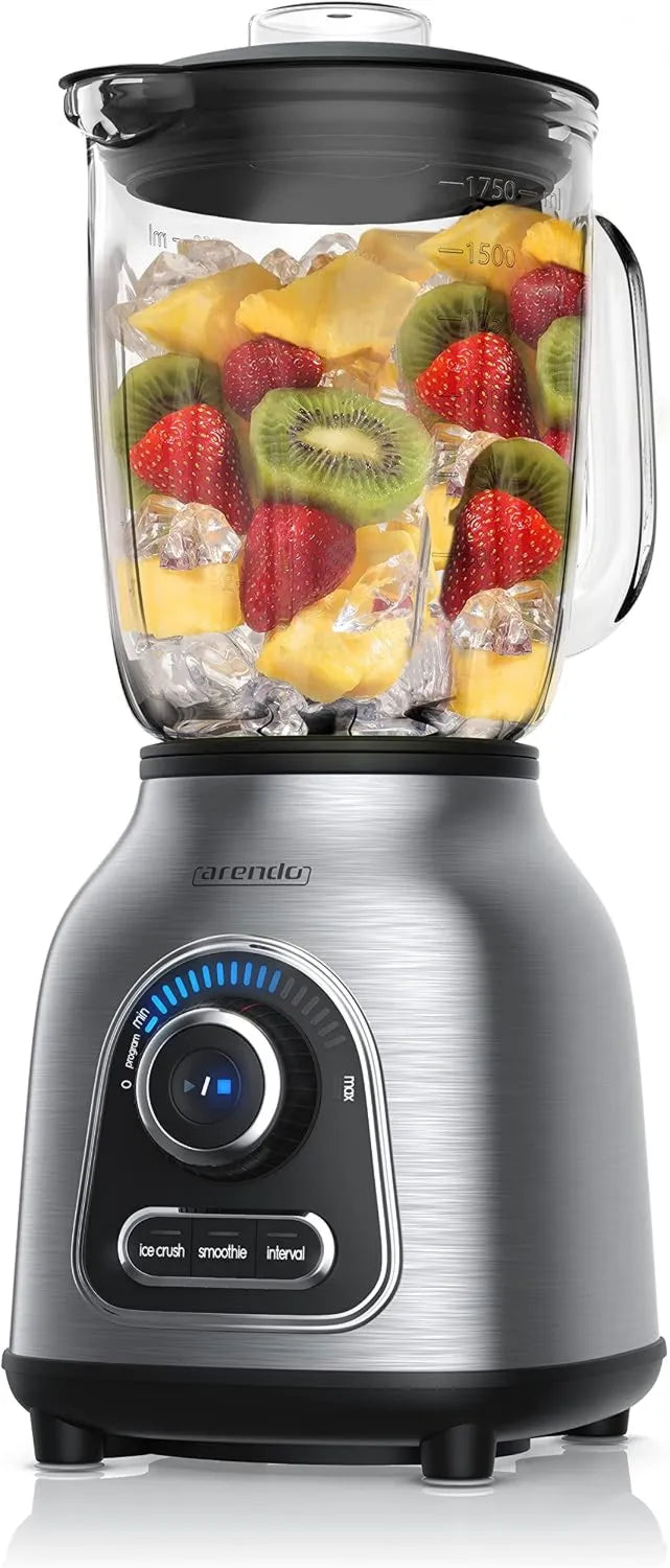 arendo blender kielichowy, Mikser W 24, 1, 75 l, 1400 W, stal nierdzewna, 30 poziomów mocy 60 ml