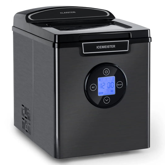 KLARSTEIN kostkarka do lodu, 1, 8 l, wyświetlacz LCD, z ekranem LCD, 8 l pojemność