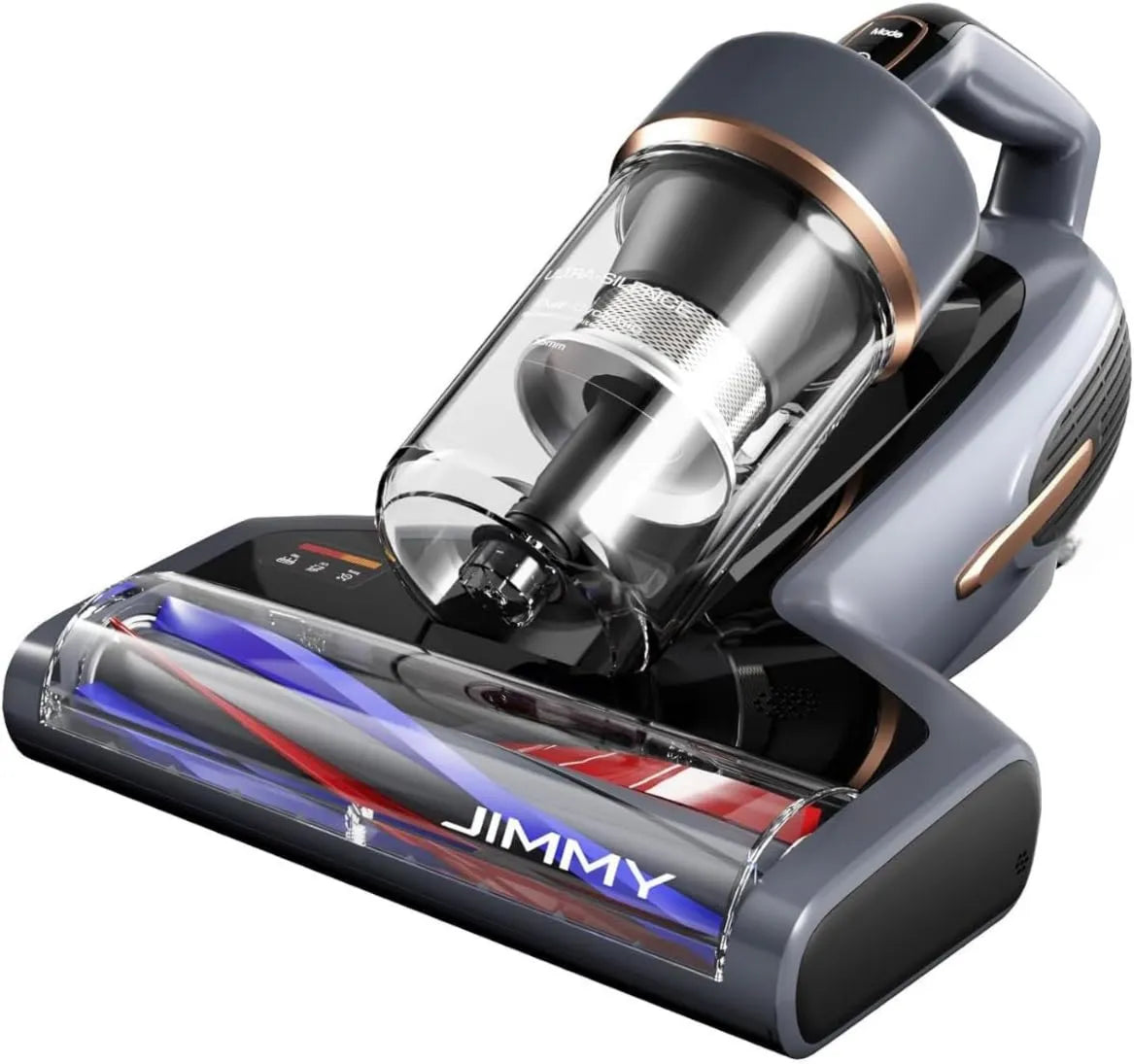Jimmy odkurzacz ręczny, Elektryczny grzejnik BX7, 700 W, Pro Max Odkurzacz antyroztopowy 700 W, odkurzacz do łóżka z światłem UV- C, ekran LED