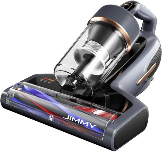 Jimmy odkurzacz ręczny, Elektryczny grzejnik BX7, 700 W, Pro Max Odkurzacz antyroztopowy 700 W, odkurzacz do łóżka z światłem UV- C, ekran LED
