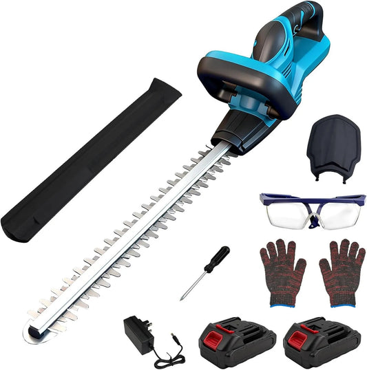 Makita nożyce do żywopłotu, 3,0 Ah, 50 cm, zasilanie akumulatorowe, kompatybilne z akumulatorem 18 V, długość cięcia 50 cm, dwustronne ostrze