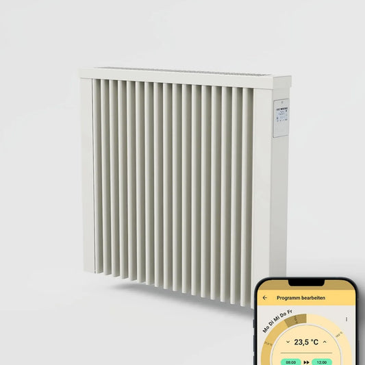 AeroFlow, Elektryczny grzejnik, Wi-Fi, aplikacja, sterowanie aplikacją, Compact 1300