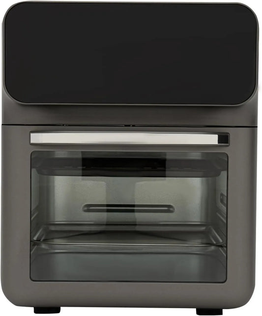 Wulimasun mini piekarnik, 2x płyta piec pizzy, 13 l, 1350 W, dotyk, grill, rozmrażanie, Gotowanie i grillowanie Różne 2xplaque