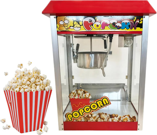 Générique, Pop- Corn maszyny, 2.2 l, 1440 W, hot hold, oświetlenie LED, profesjonalne