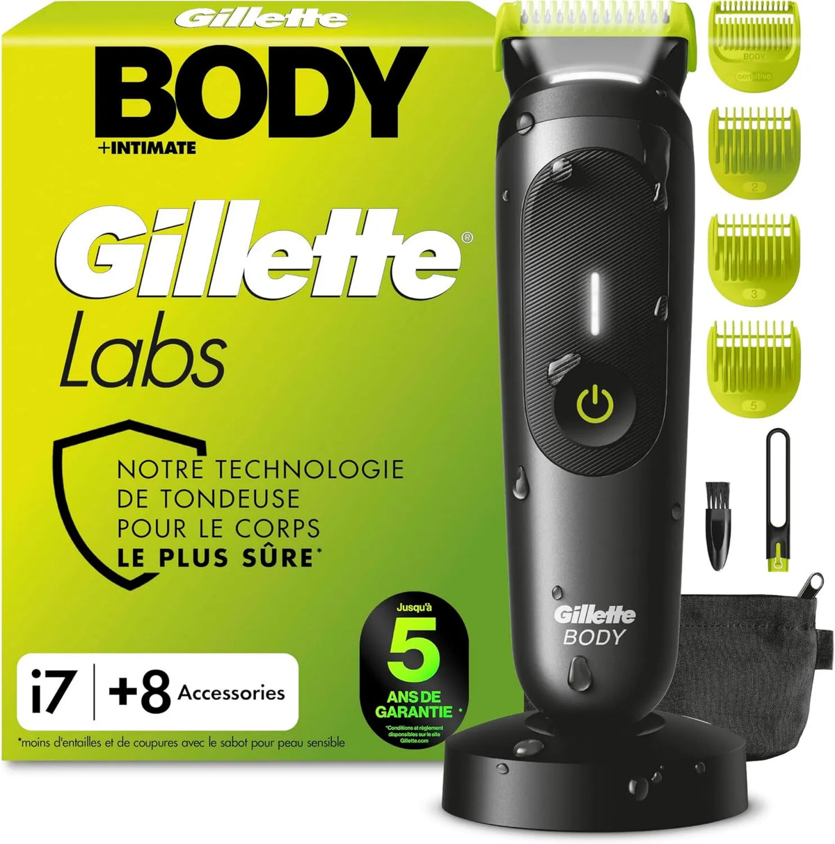 Gillette, Akcesoria dla urządzenia, Labs Body + Intimate Kosiarka męska i7