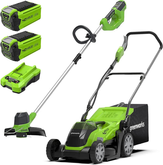Greenworks Tools, 2Ah G40LM35K2X Ładowarka, 35 cm, 40 V, bezprzewodowy