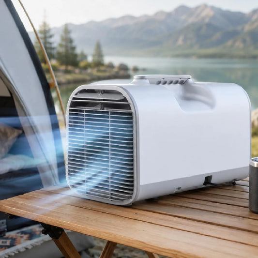 BoTongSiHai klimatyzator przenośny, Klimatyzator, przenośne, dotykowe, 3 prędkość, 5100 BTU, mobilne Klimatyzator, autoparowywanie, biurko i karawana