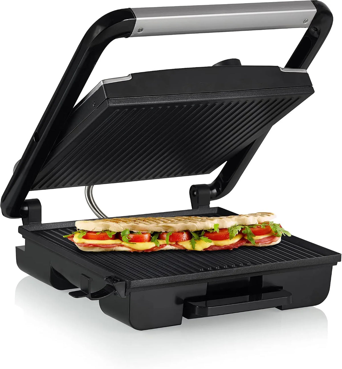 Princess, Księżniczka panini grill i croque- monsieur, Apparatus, 30 x 27 cm, 000 W, czarny