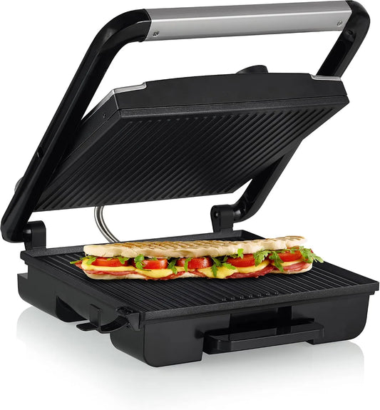 Princess, Księżniczka panini grill i croque- monsieur, Apparatus, 30 x 27 cm, 000 W, czarny