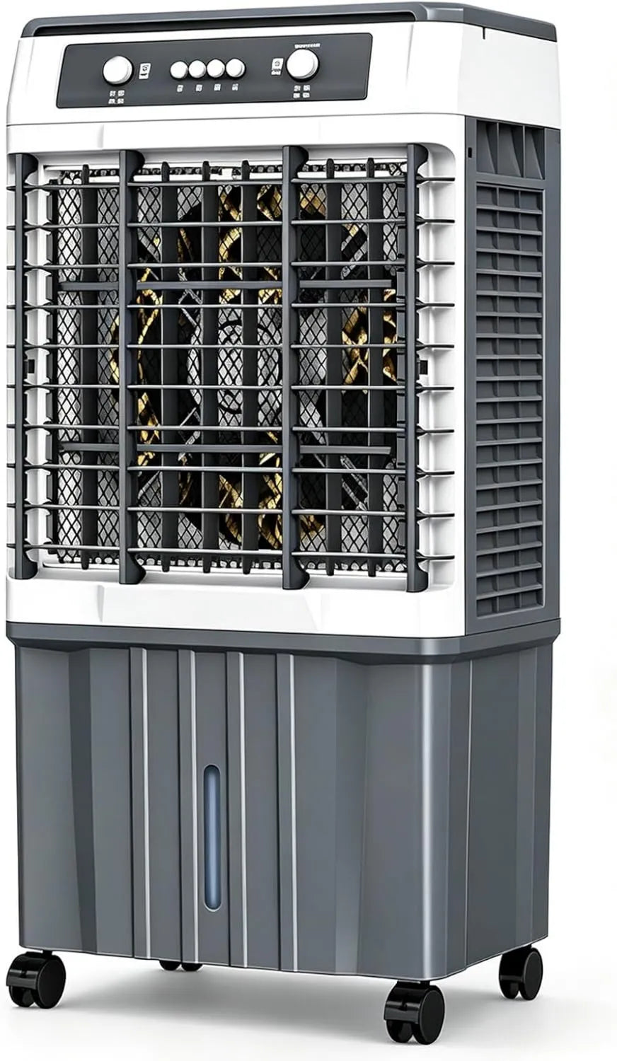 LUNAIZHUO klimatyzator przenośny, Klimatyzator, 35 l, przenośny, przemysłowy, duży zbiornik