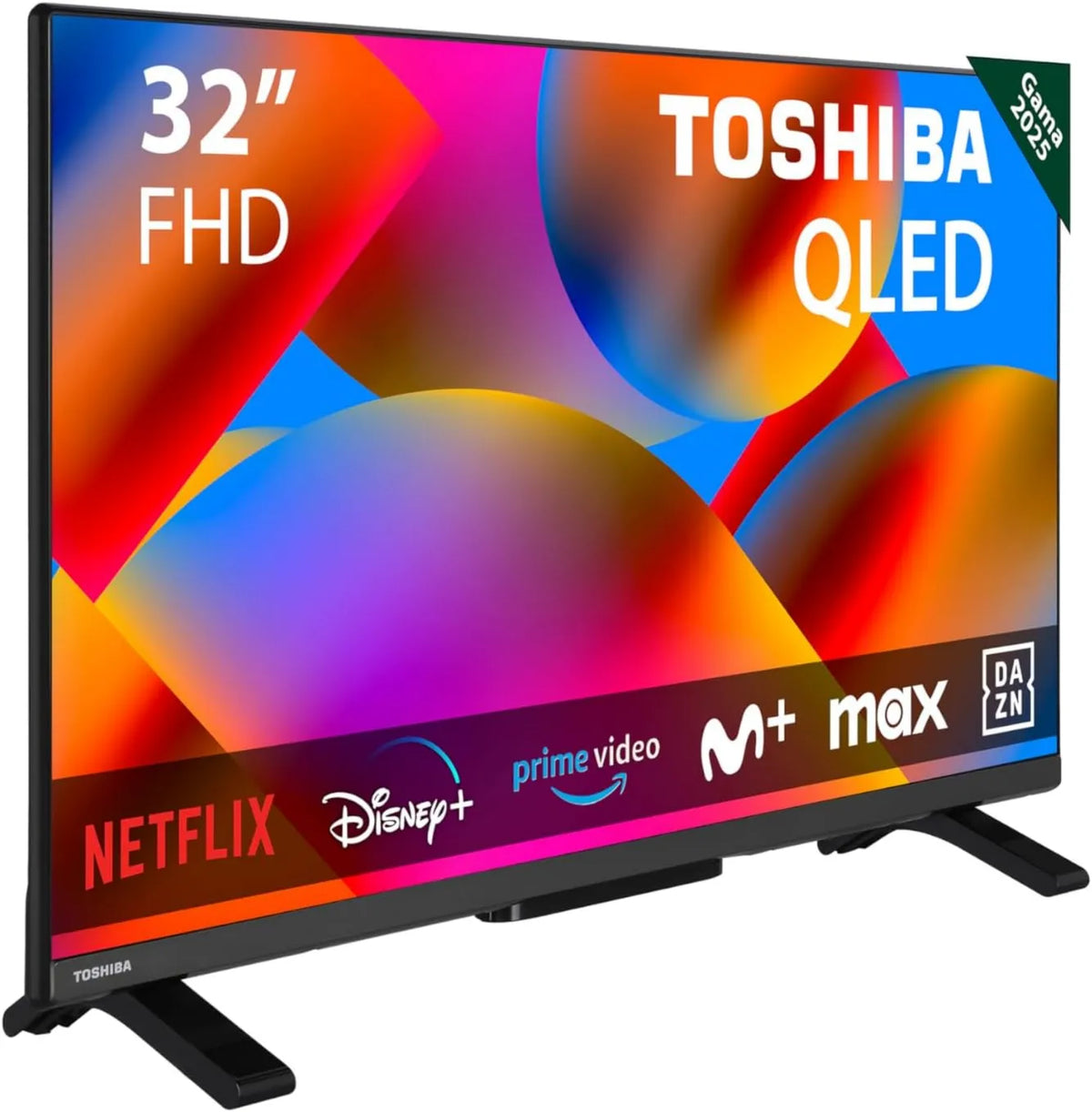 Toshiba 32QV2F63DG telewizor Smart TV, 80 cm, 1920 x 1080, telewizor QLED